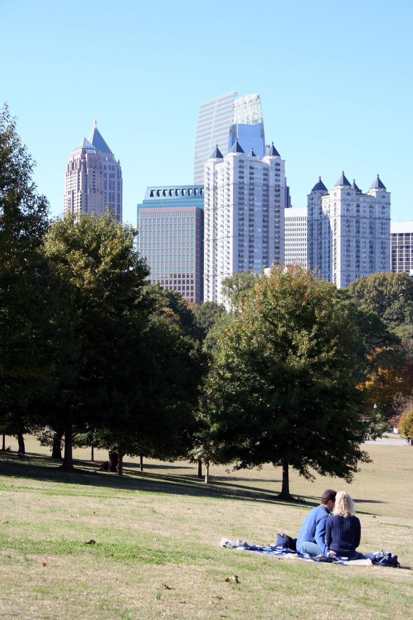 Verdant Statuesque Intimate Acropolis Views Of Famous Park Atlanta Exterior foto